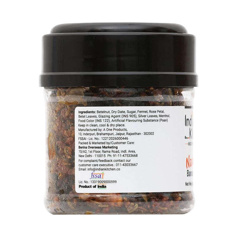 Indian Kitchen Navratan Banarasi Paan 75g (Pack of 2) Indian Kitchen Navratan Banarasi Paan 75g (Pack of 2) - Indian Kitchen